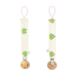 Chupetero de algodón - Ranitas